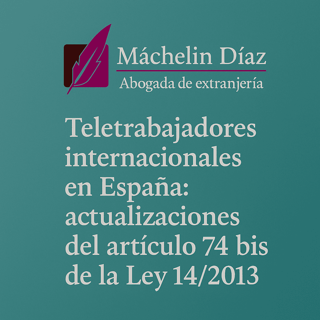 Residencia para teletrabajadores internacionales