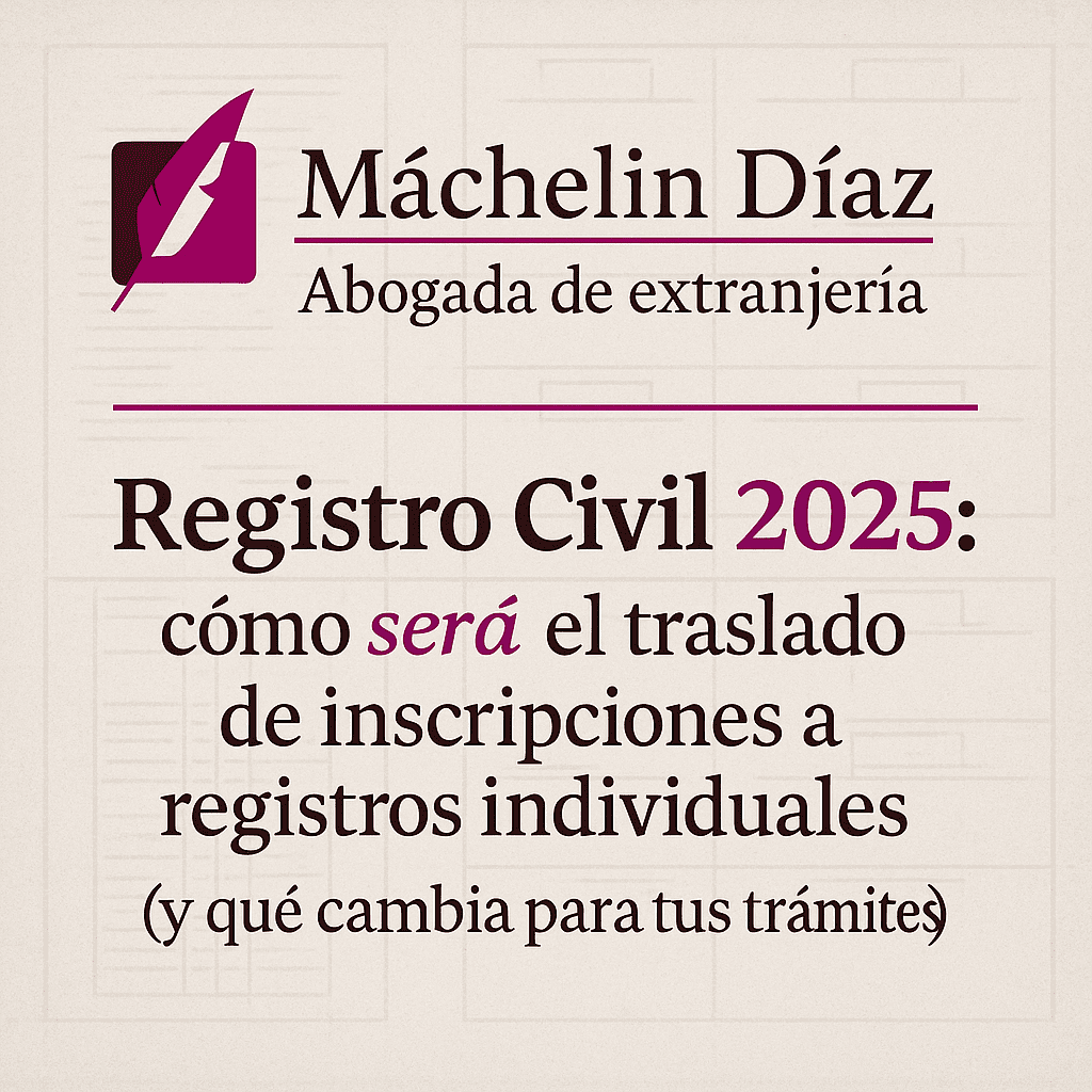 Extranjería España, Registro Civil, Nacionalidad Española, Trámites Consulares, Documentación y Certificados