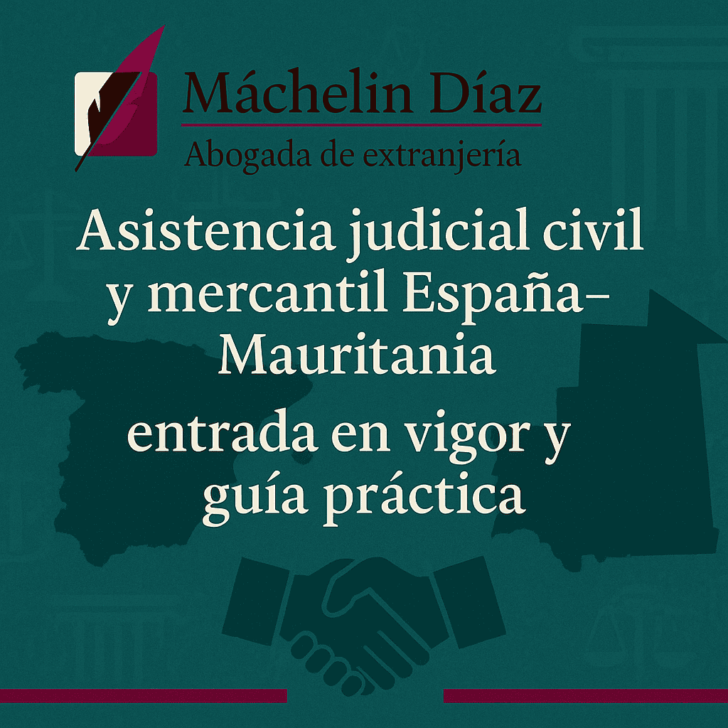 Derecho internacional, Cooperación judicial, Civil y mercantil, Normativa y BOE, Relaciones bilaterales, Mauritania