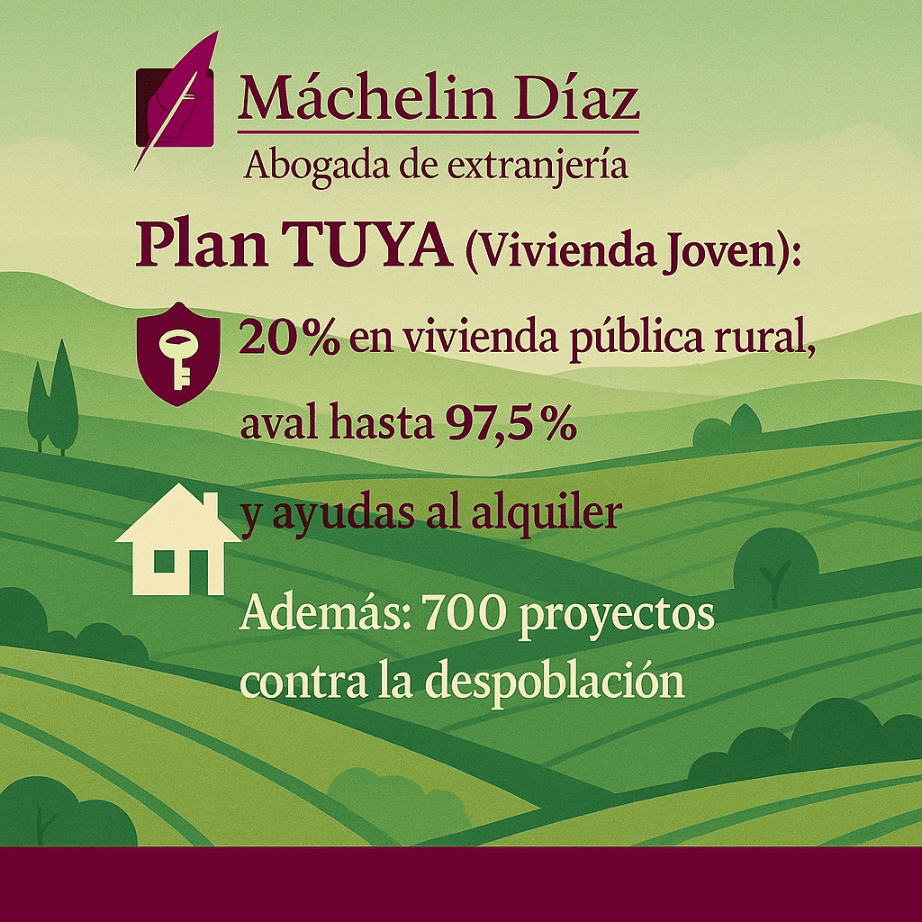 Castilla y León, Vivienda y ayudas, Repoblación rural, Mundo rural, Juventud, Despoblación, España