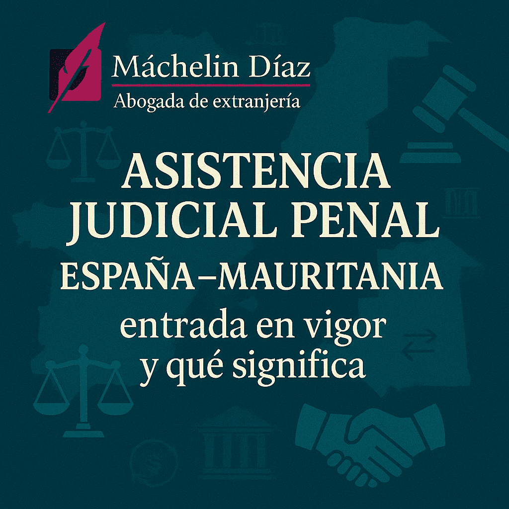 Derecho internacional, Cooperación judicial, Penal, Asistencia judicial, Normativa y BOE, Relaciones bilaterales, Mauritania