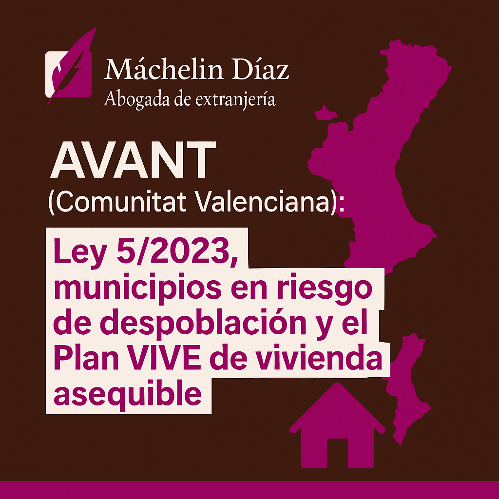 Comunitat Valenciana, Despoblación, Vivienda, Subvenciones, Administración pública, Desarrollo rural, Urbanismo y vivienda, Normativa autonómica