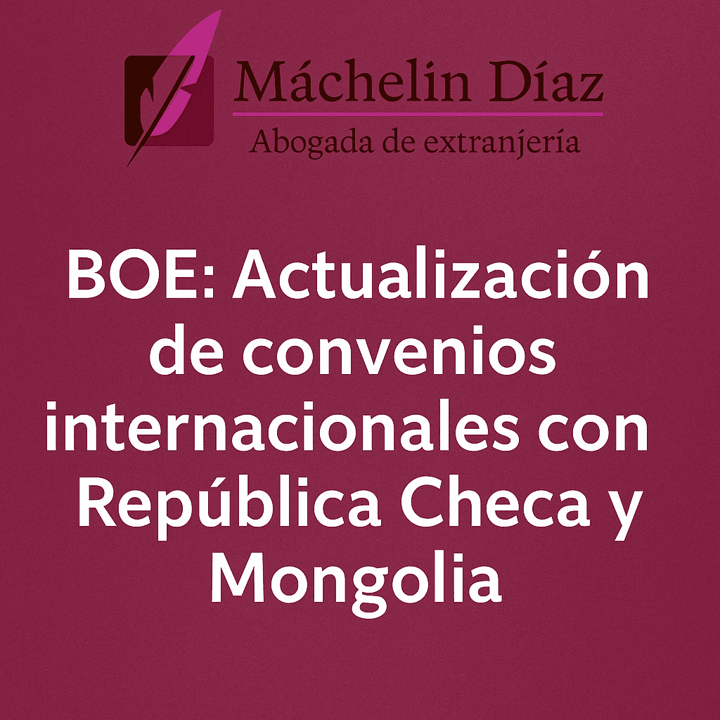 Convenios Internacionales, Fiscalidad Internacional, BOE, Noticias Jurídicas, Derecho Tributario, Actualidad Legal