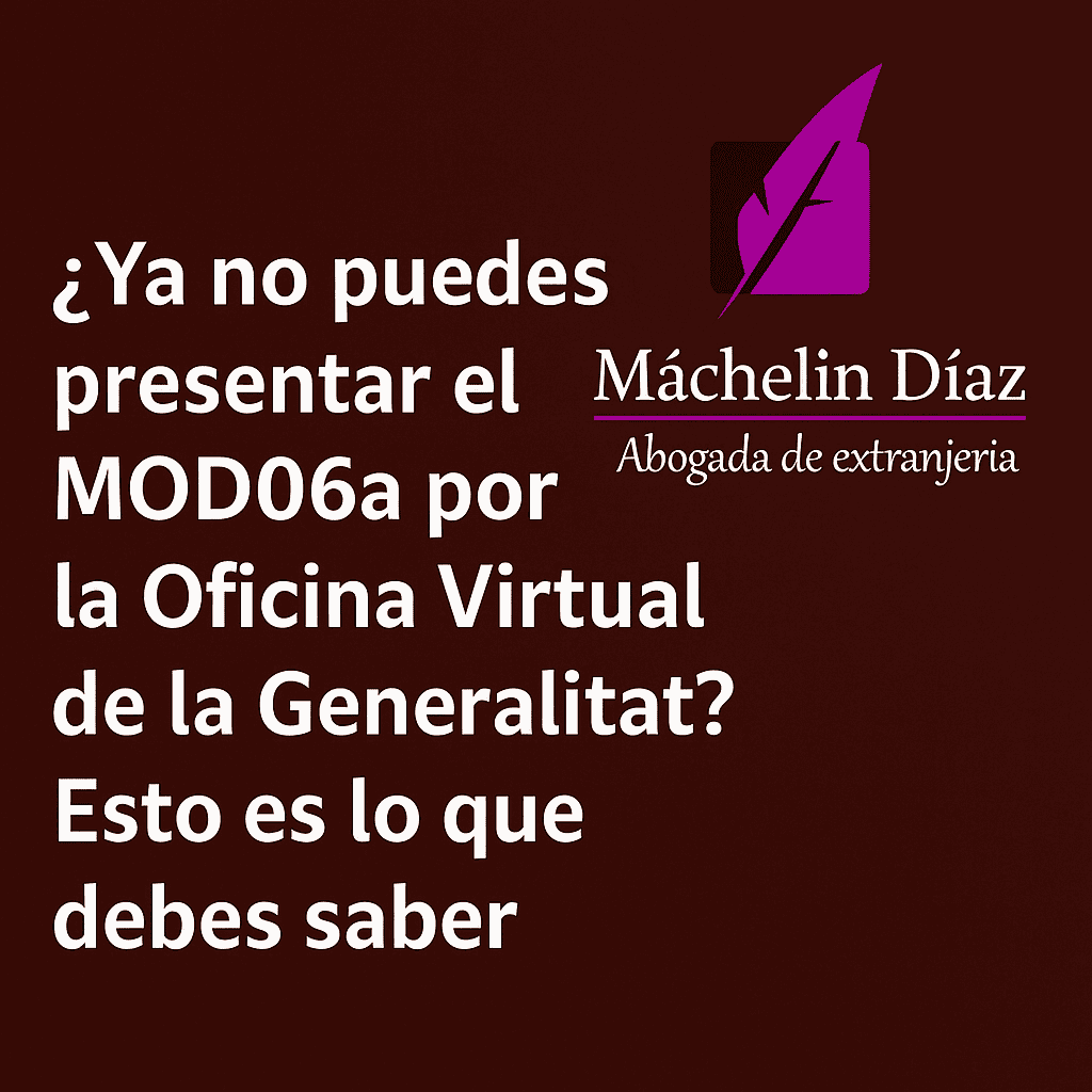 Modificación a residencia y trabajo, Procedimientos telemáticos, Reglamento de Extranjería 2024, Catalunya