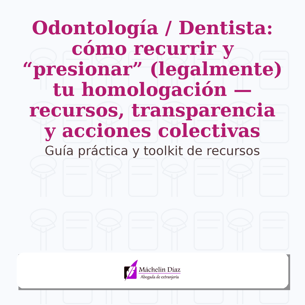 Homologación de títulos