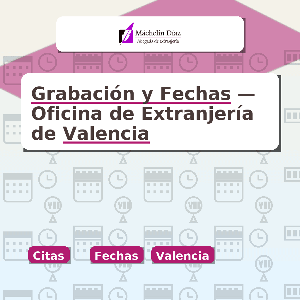 Extranjería y trámites, Oficina de Extranjería, Comunidad Valenciana, Valencia