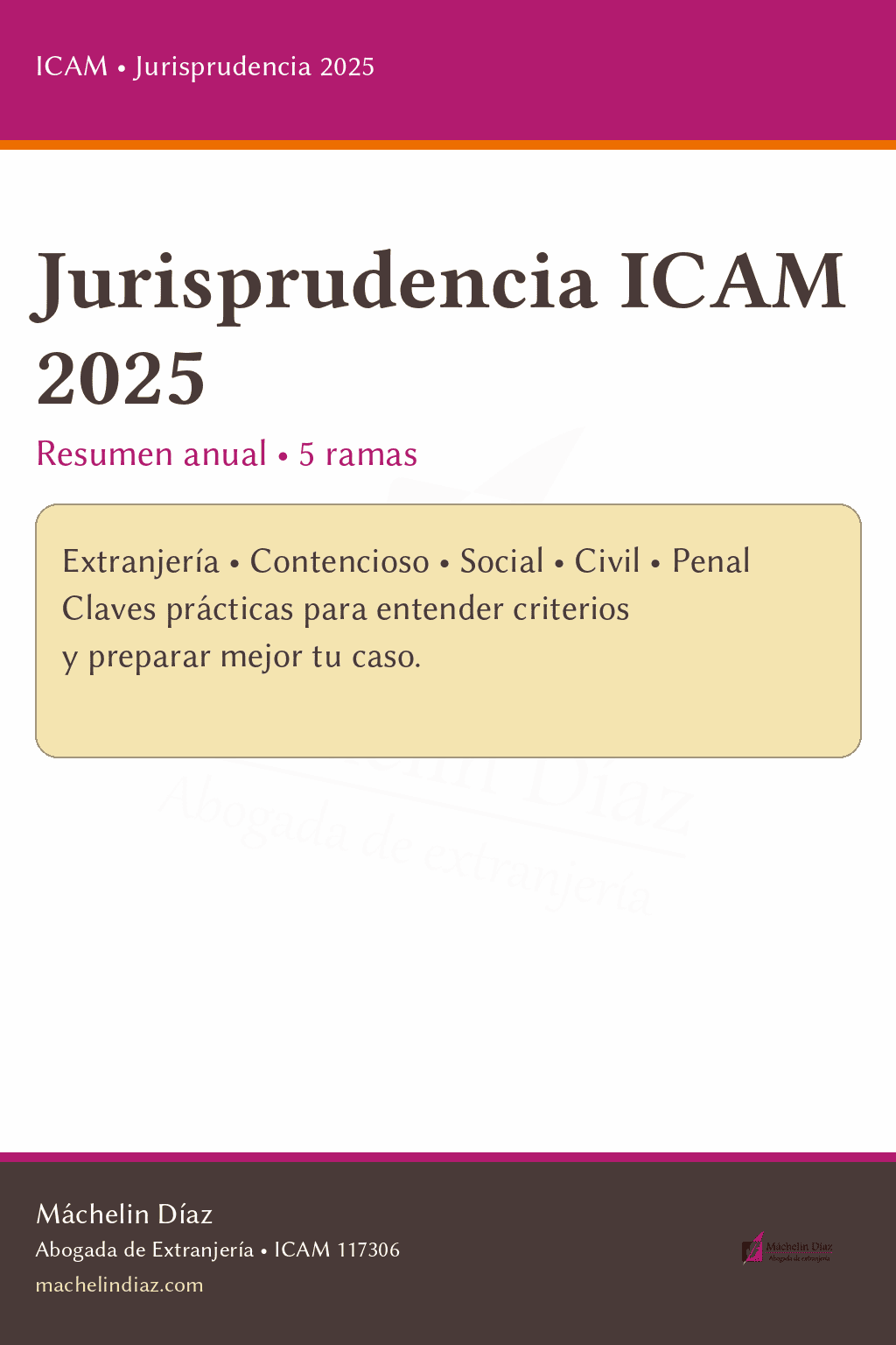 Abogada de extranjería en Madrid, especialista en nacionalidad española y casos de extranjería.