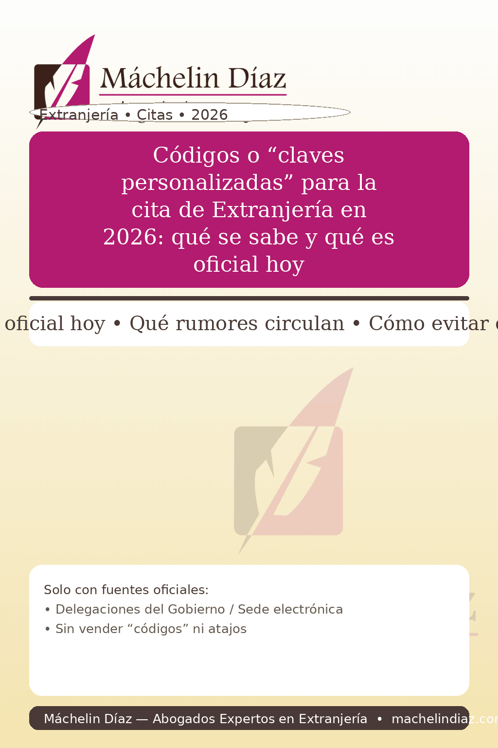 Despacho de abogacía especializado en extranjería y nacionalidad española en Madrid.