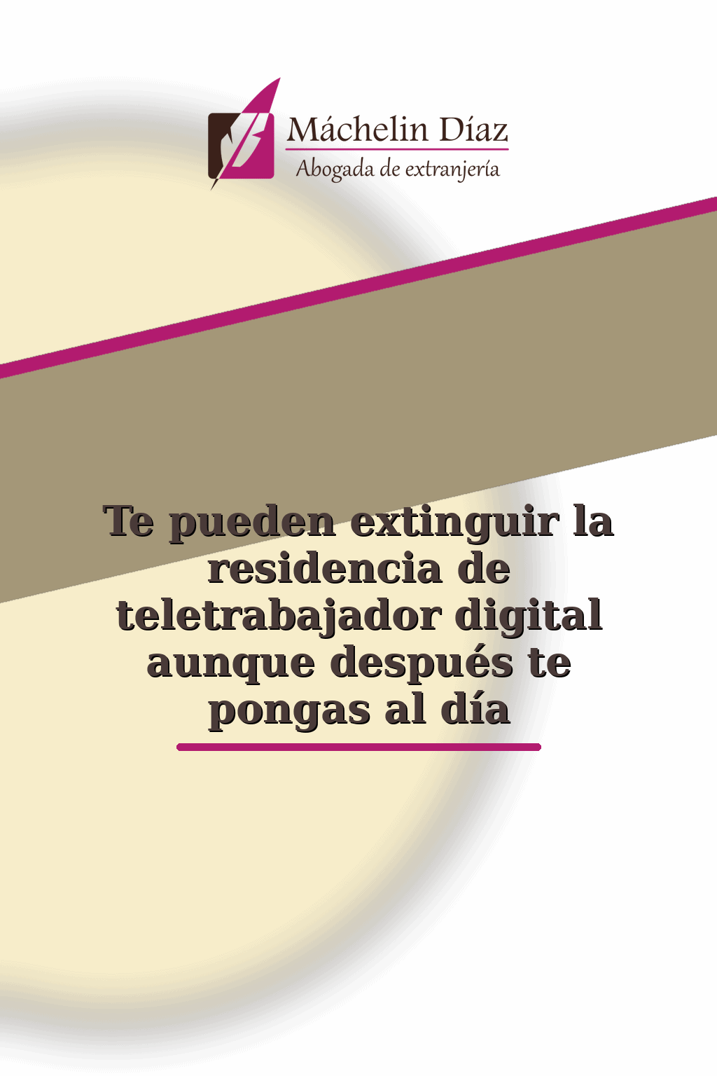 Te pueden extinguir la residencia de teletrabajador digital aunque después te pongas al día.