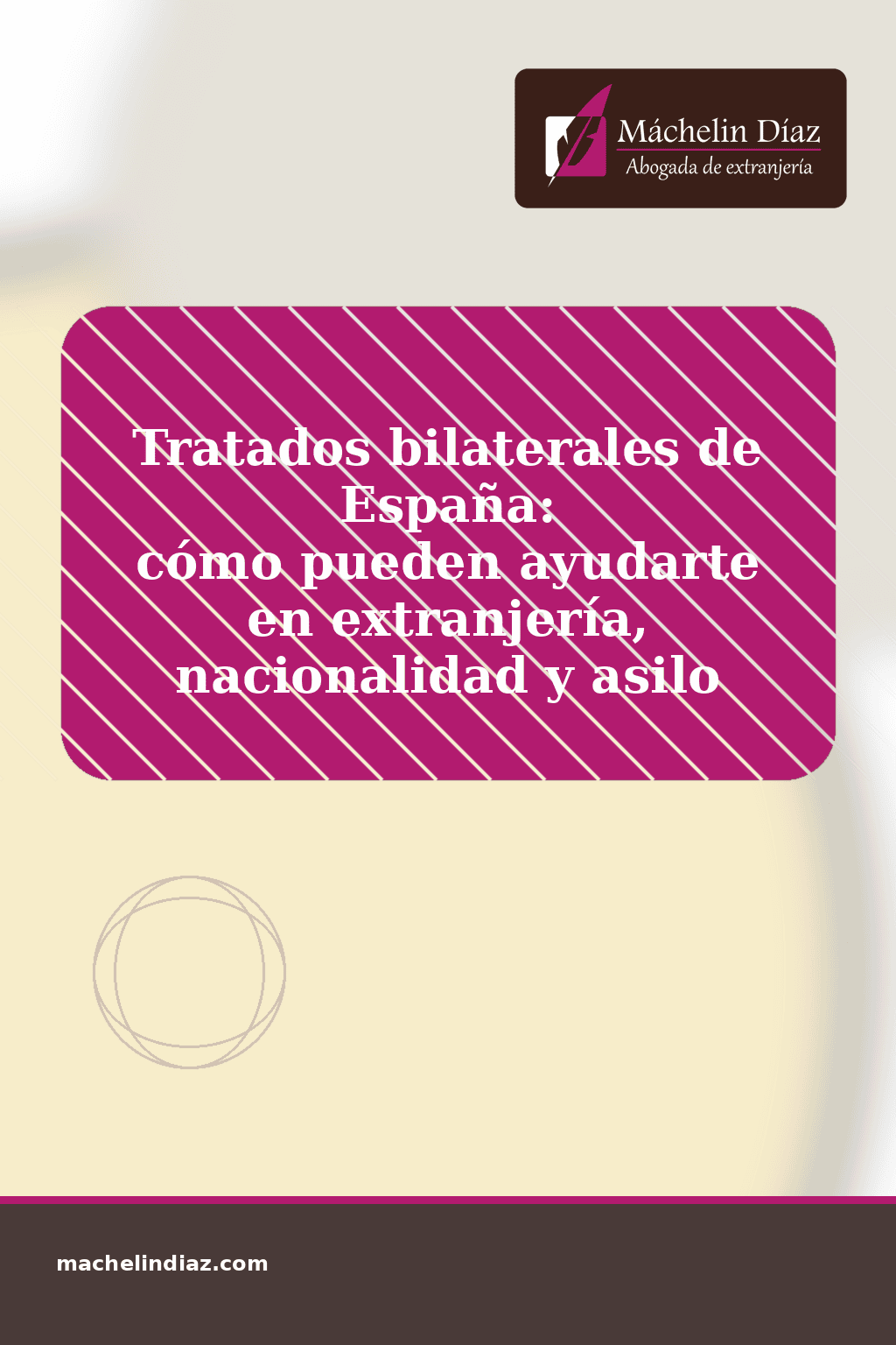 Tratados bilaterales de España que ayudan en extranjería, nacionalidad y asilo.