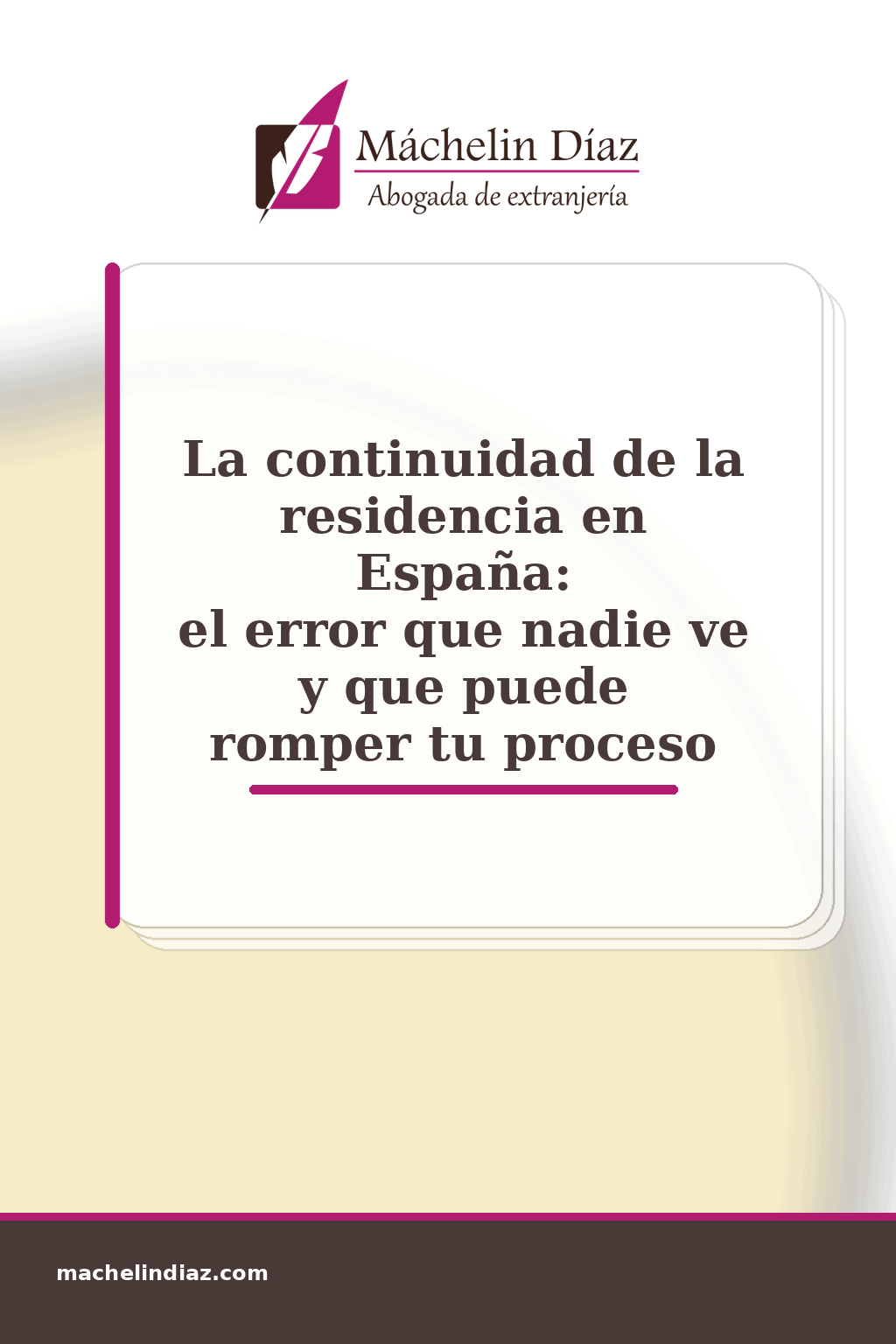 La continuidad de residencia en España: error que puede afectar tu proceso.