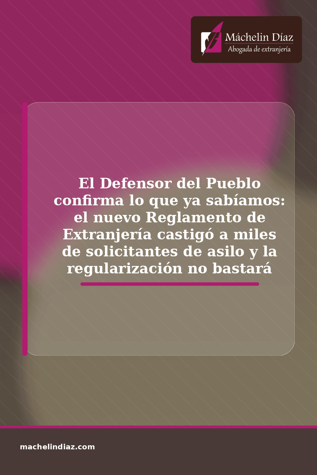 El Defensor del Pueblo confirma que el nuevo Reglamento de Extranjería perjudicó a solicitantes de a.
