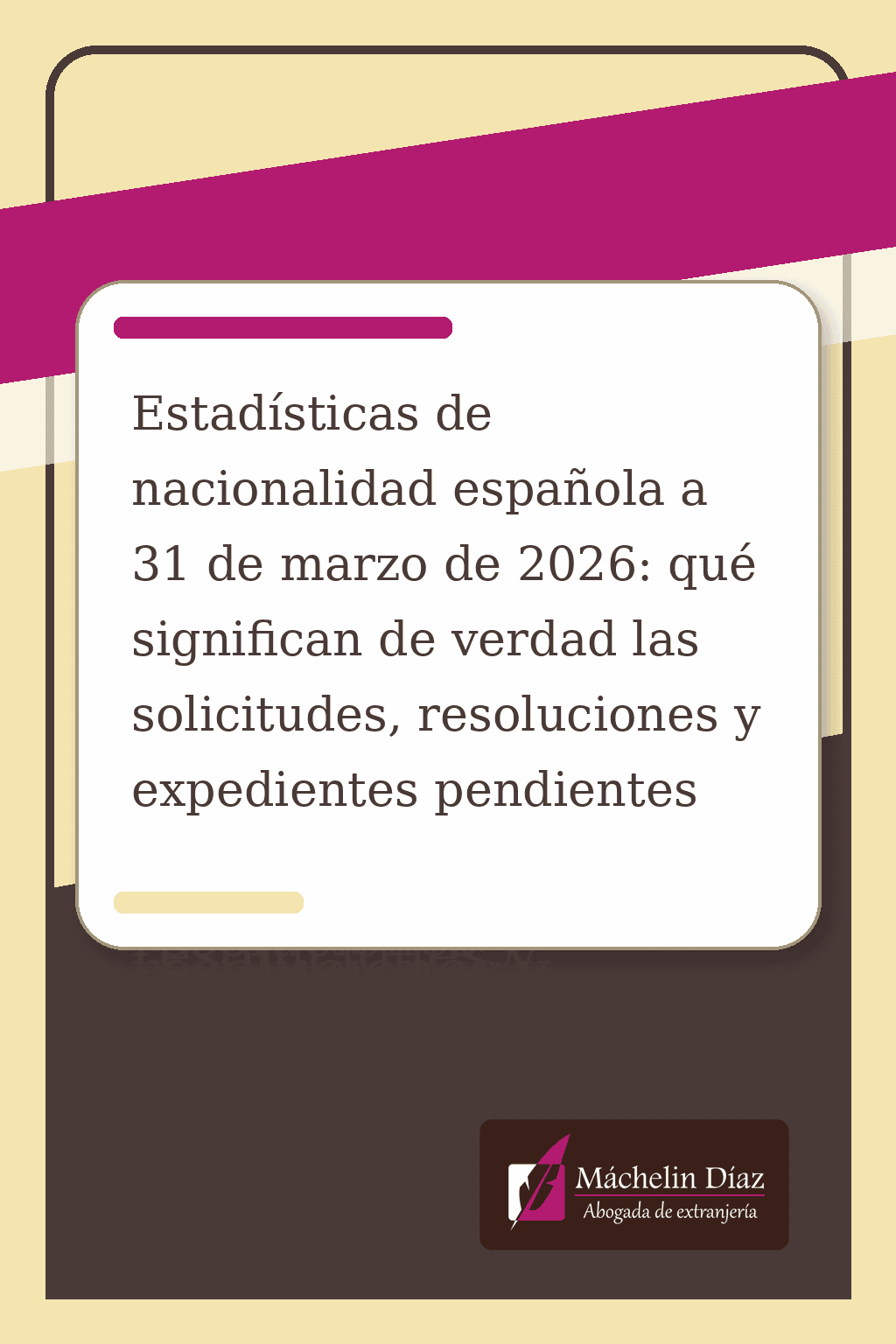 Estadísticas de nacionalidad española a 31 de marzo de 2026, datos y análisis.