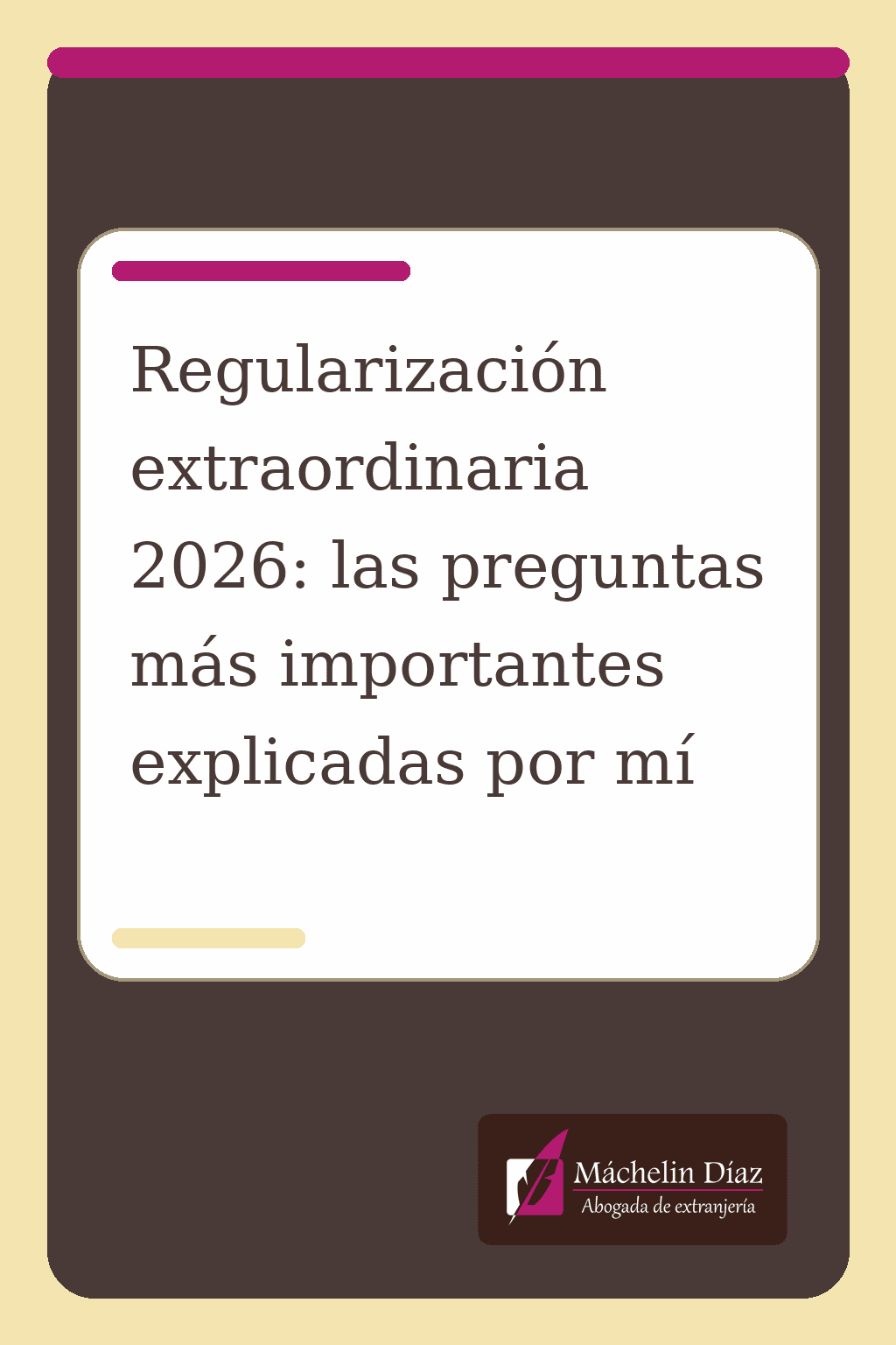 Regularización extraordinaria 2026: preguntas clave explicadas por abogada de extranjería.