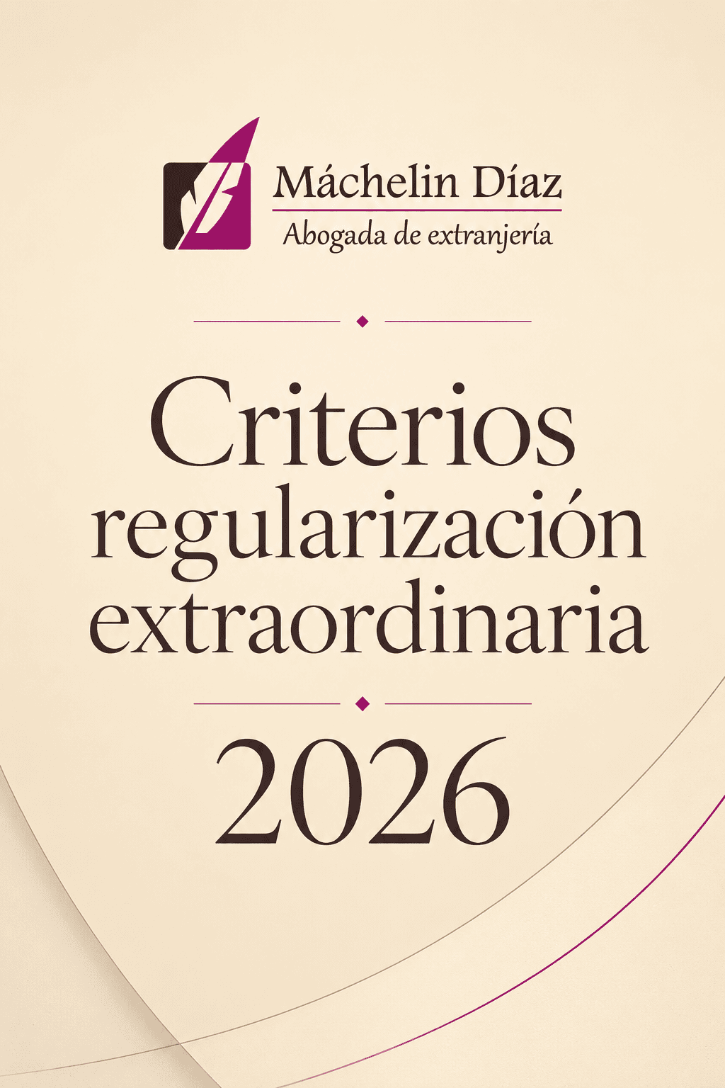Árbol de decisiones para regularización extraordinaria 2026, abogada de extranjería en Madrid.