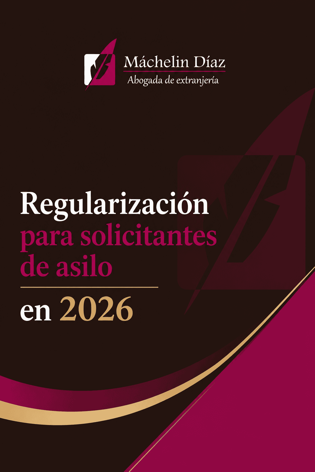 Abogada de extranjería y nacionalidad española en Madrid, cartel de evento 2026.