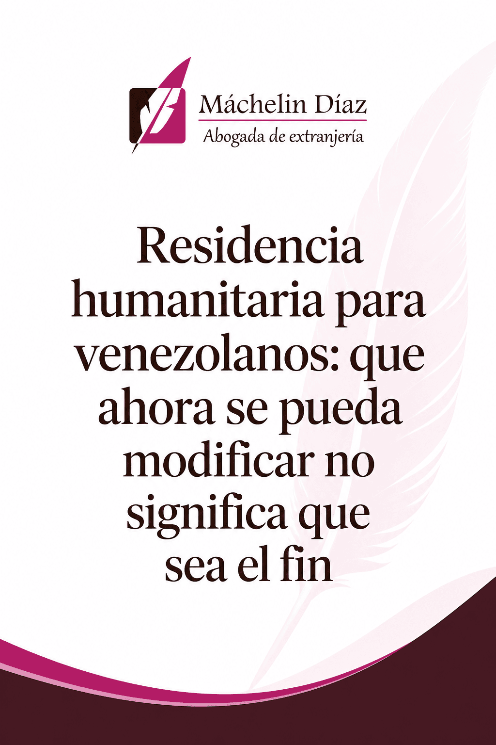 Residencia humanitaria para venezolanos, abogada de extranjería en Madrid.
