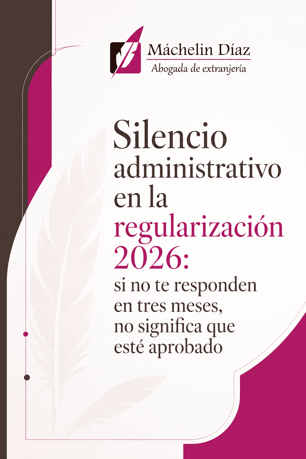 Abogada de extranjería explica silencio administrativo en regularización 2026.