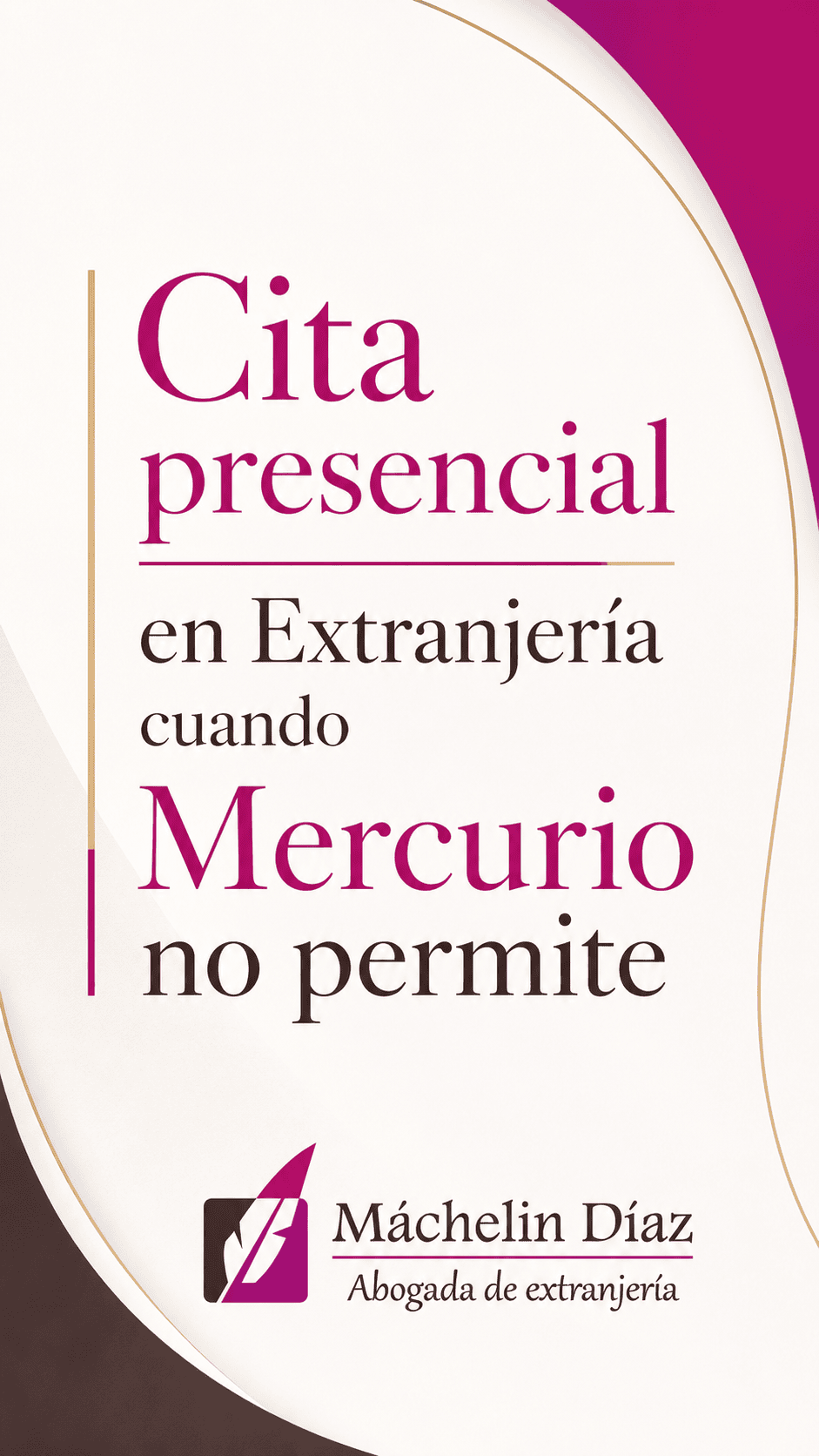 Cita presencial en Extranjería con abogada especializada en extranjería y nacionalidad española.
