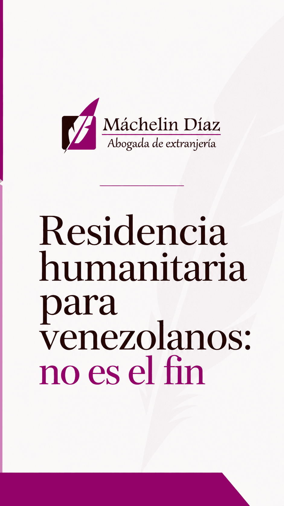 Residencia humanitaria para venezolanos, abogada de extranjería en Madrid.