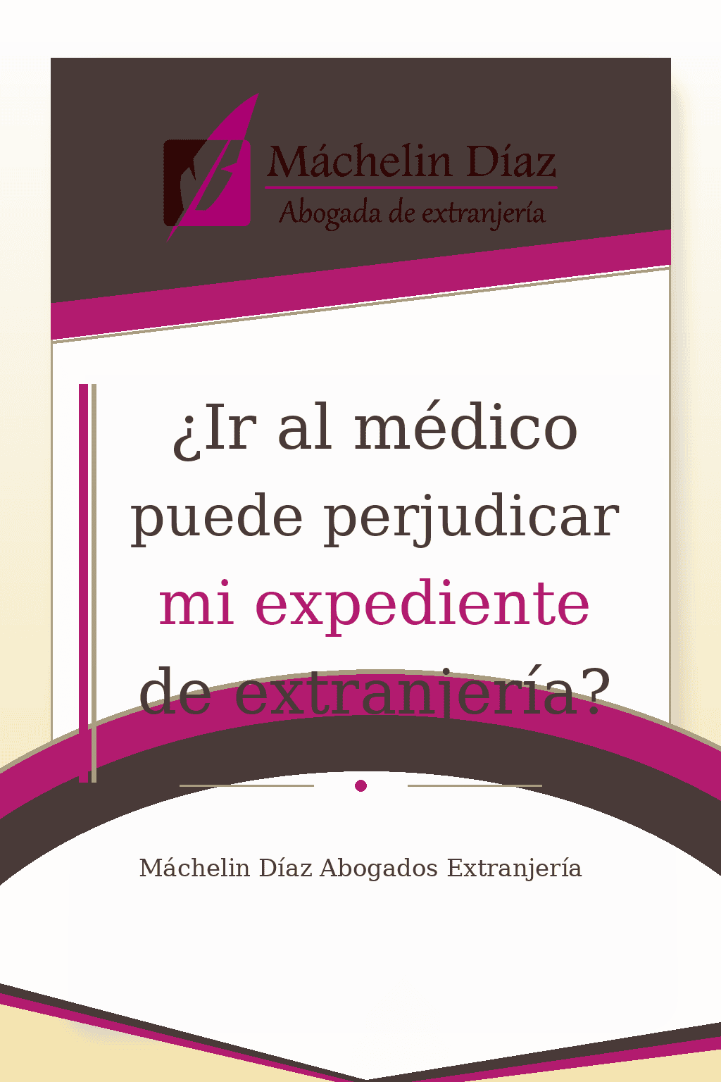 Pregunta sobre si ir al médico puede afectar el expediente de extranjería en Madrid.