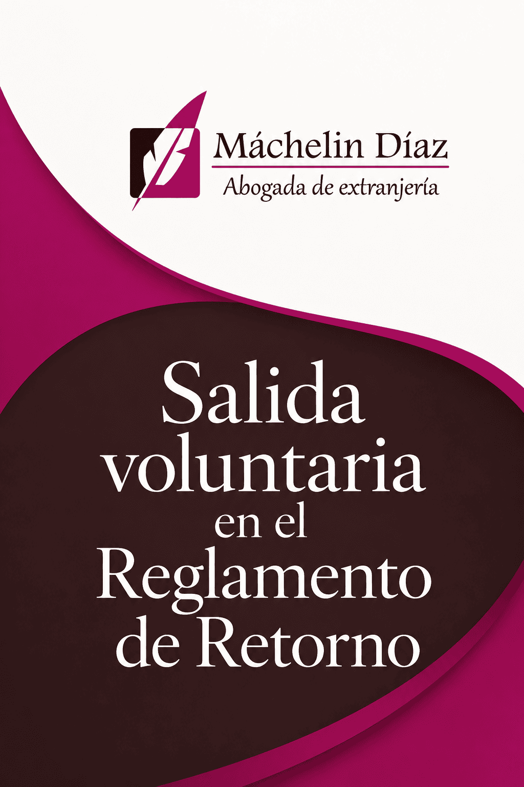 Cartel informativo sobre salida voluntaria en el Reglamento de Retorno.