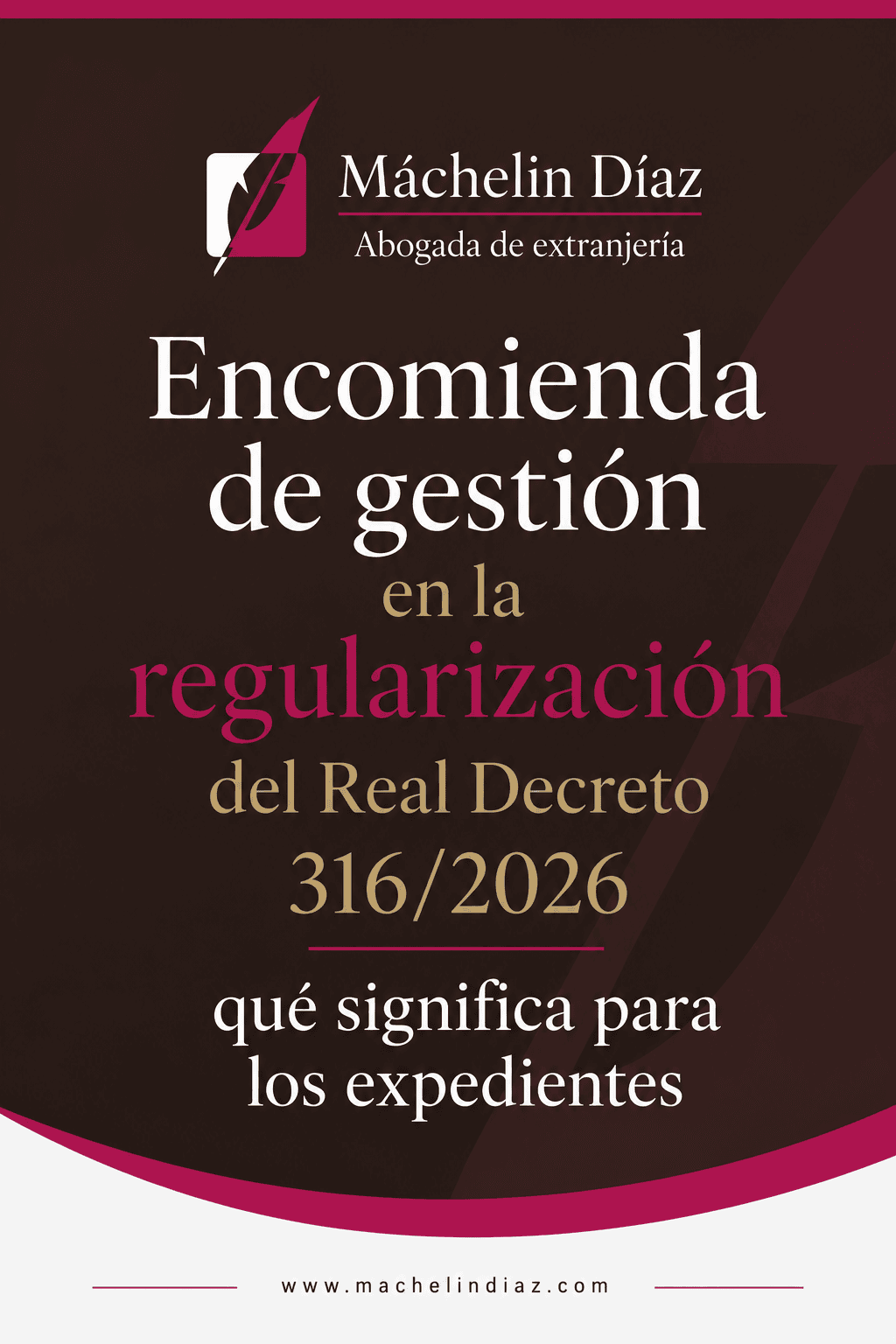 Portada de publicación sobre regularización y gestión en extranjería en Madrid.