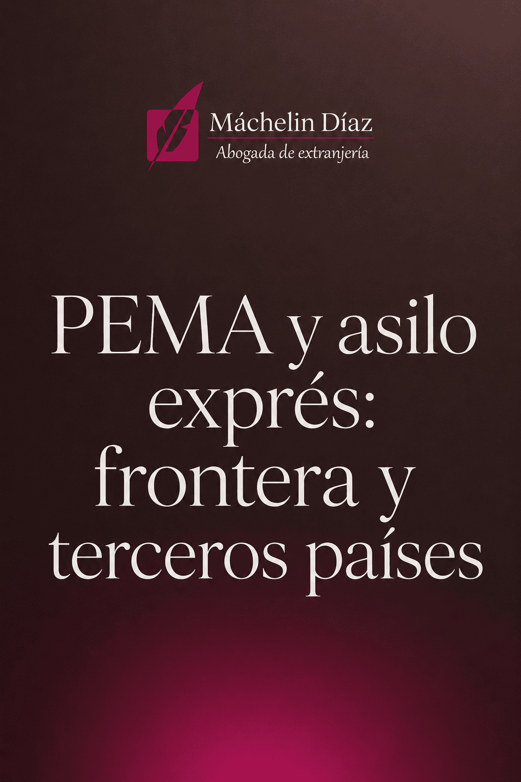 Portada del artículo sobre PEMA y asilo exprés en Madrid.